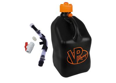 5 Gallon Race Fuel Jug with 1 Hose, Bender, and Ball Valve