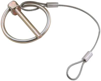 Allstar Performance Flip-Over Clip 3/16in w/ 6in Lanyard ALL18460