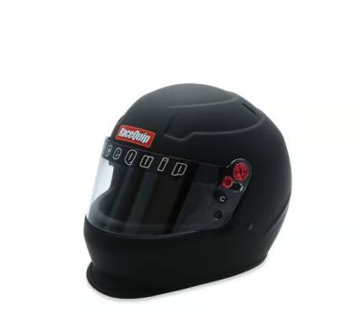RaceQuip Pro 2025 Helmet FLAT BLACK - X-Small