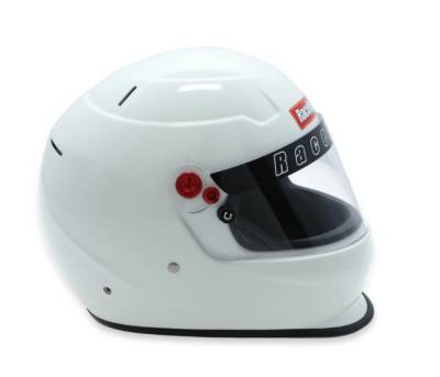 Racequip - RaceQuip Pro 2025 Helmet Gloss WHITE - Large - Image 3
