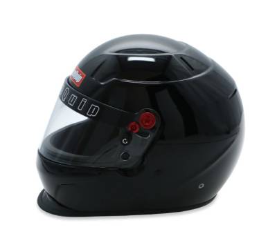 Racequip - RaceQuip Pro 2025 Helmet Gloss BLACK - Small - Image 3