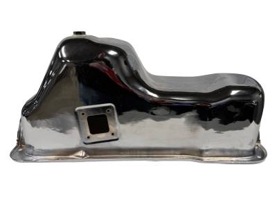 Assault Racing Products - 81-87 SBF Ford 351W E-F 100-150-250-350 Chrome Steel Oil Pan - Small Block 5.8L - ARC A8791 - Image 3