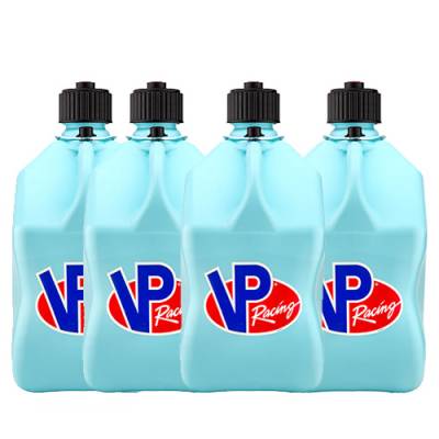 VP Racing 4-Pack Square Fuel Jugs - SKY BLUE