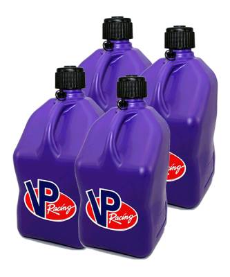 VP Racing 4-Pack Square Fuel Jugs - PURPLE