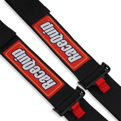 Racequip - Racequip BLACK 5 Point 16.1 SFI Latch & Link Belt Set - Image 2