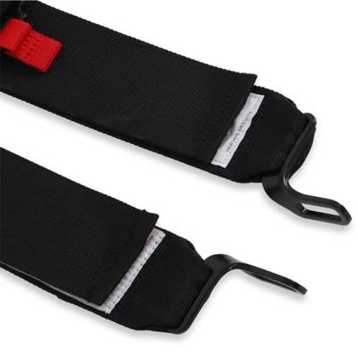 Racequip - Racequip BLACK 5 Point 16.1 SFI Latch & Link Belt Set - Image 4