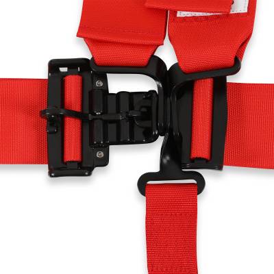 Racequip - Racequip RED 5 Point 16.1 SFI Latch & Link Belt Set - Image 2