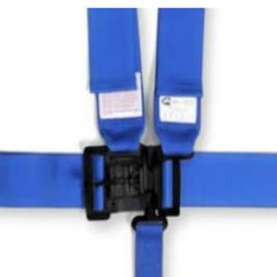 Racequip - Racequip BLUE 5 Point 16.1 SFI Latch & Link Belt Set - Image 2