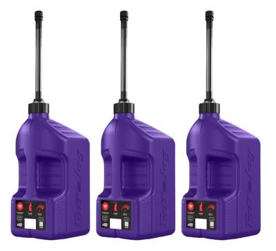 Tuff Jug Utility Jug - 3 Pack - 5 Gallon Tuff Jug Utility Container with Auto Stop Spout 