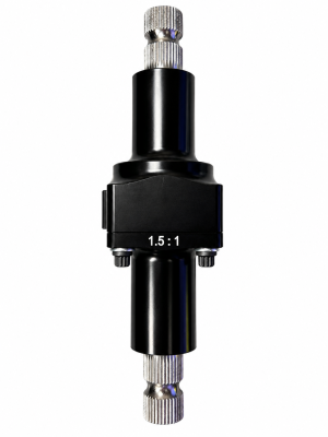 Assault Racing Products - Assault Racing Products Small Body 1.5:1 Steering Quickner, Black, 3/4 Inch 36 Spline ARC 22371 - Image 1